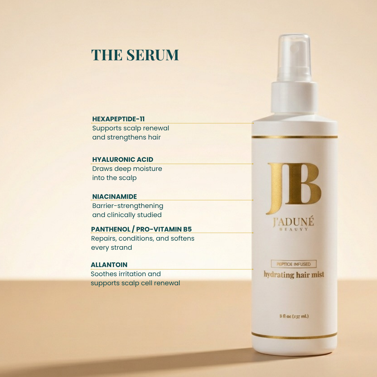 Peptide Hydrating Hair Mist